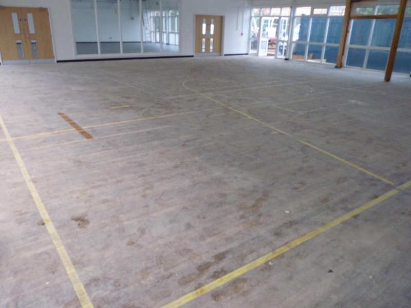 Exeter gym renovation